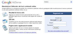 Come creare le pubblicità annunci di adsense