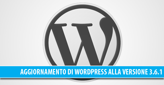 Aggiornamento WordPress alla versione 3.6.1